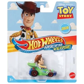 Hot Wheels RacerVerse Woody Die-Cast Car, 1:64 Scale Vehicle