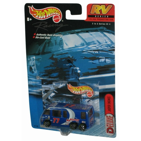 Hot Wheels Racing (1999) RV Series Blue Jasper Engines Deluxe Toy 2/4