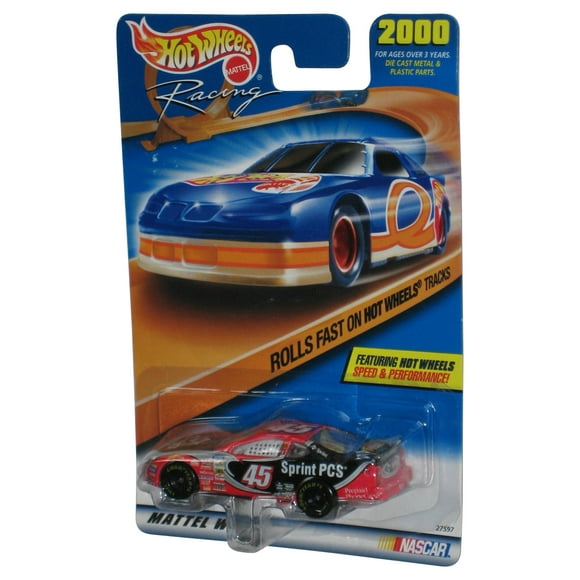 Hot Wheels Racing (2000) Nascar Black & Red Sprint PCS Toy Car