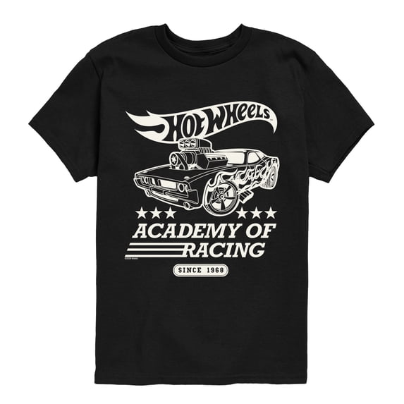 Hot Wheels - Racing Academy - Youth Boys Short Sleeve Graphic T-Shirt
