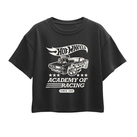 Hot Wheels - Racing Academy - Youth Girls Boxy T-Shirt