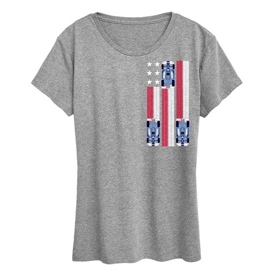 Hot Wheels - Racing Flag Women's Short Sleeve Graphic T-Shirt