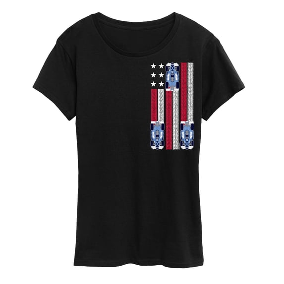 Hot Wheels - Racing Flag Women's Short Sleeve Graphic T-Shirt