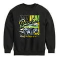 thumbnail image 1 of Hot Wheels - Radical Rides 80S - Youth And Toddler Crew Fleece Sweatshirt, 1 of 5