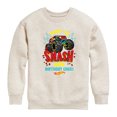 thumbnail image 1 of Hot Wheels - Ready To Smash Cake - Toddler And Youth Crewneck Fleece Sweatshirt, 1 of 4