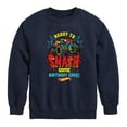 thumbnail image 1 of Hot Wheels - Ready To Smash Cake - Toddler And Youth Crewneck Fleece Sweatshirt, 1 of 4