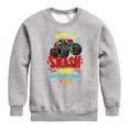 thumbnail image 1 of Hot Wheels - Ready To Smash Cake - Toddler And Youth Crewneck Fleece Sweatshirt, 1 of 4