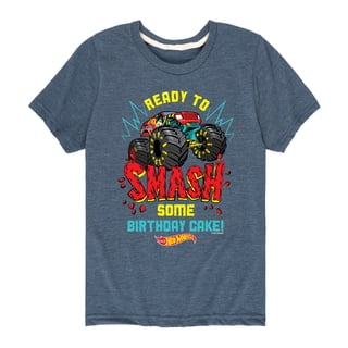 Hot Wheels - Ready To Smash Cake Short Sleeve Graphic T-Shirt