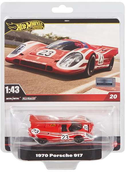 Hot Wheels 1:43 1970 porsche 917 ホットウィール Hot Wheels Real Riders 1970 Porsche 917 Die Cast Car