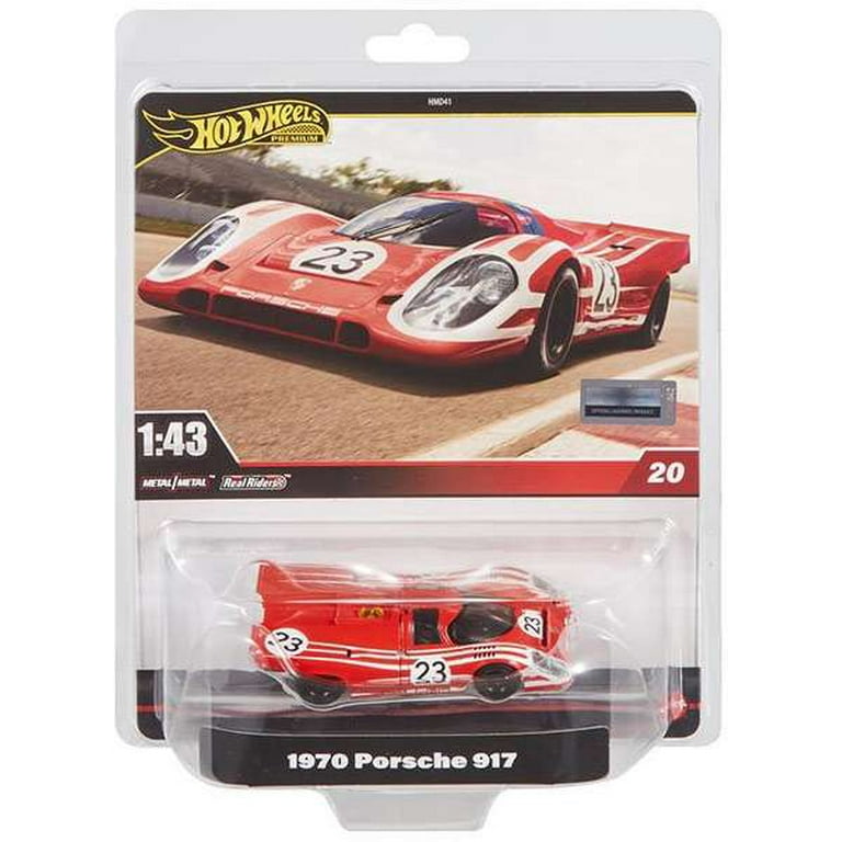 Hot Wheels 1:43 1970 porsche 917 ホットウィール Hot Wheels Real Riders 1970 Porsche 917 Die Cast Car