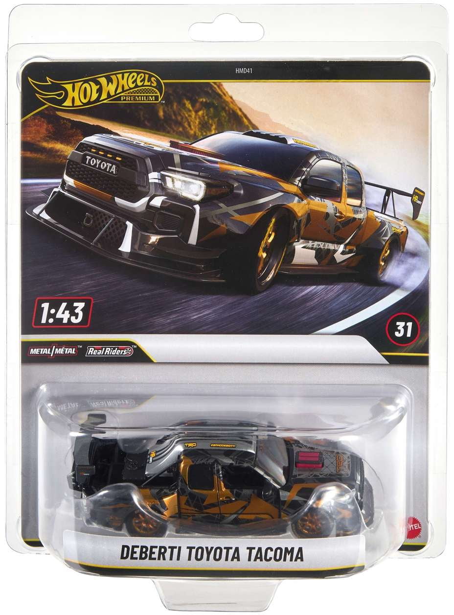 ミニカー Hot Wheels Premium Deberti Toyota Tacoma Hot Wheels Real Riders Deberti Toyota Tacoma Die Cast Car