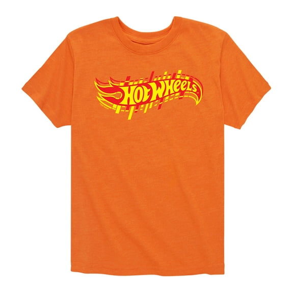 Hot Wheels - Red And Yellow Logo - Toddler And Youth Short Sleeve Graphic T-Shirt
