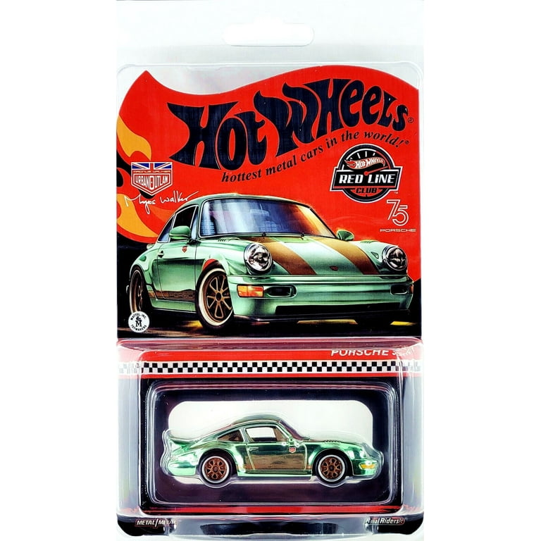 Hot Wheels RLC Porsche 964 Light Green Outlaw, Car Series Hot Wheels RLC Porsche 964 Light Green Outlaw, Car Series