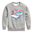 thumbnail image 1 of Hot Wheels - Red, White and Blue Muscle Car - Toddler And Youth Crewneck Fleece Sweatshirt, 1 of 5