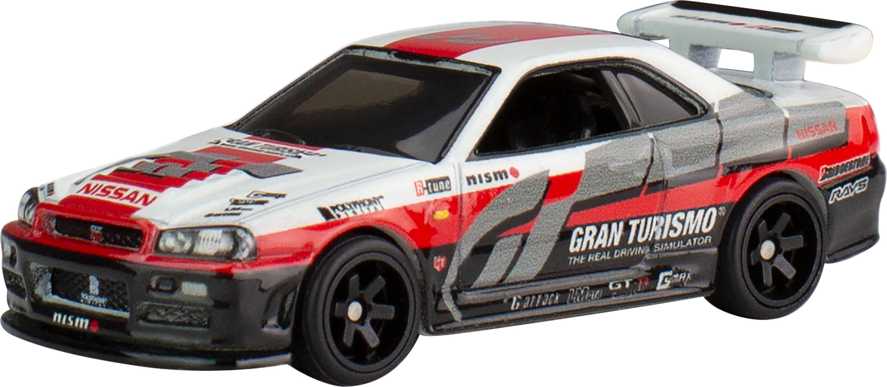 Hot Wheels Retro Entertainment 1:64 Scale Nissan Skyline GT-R (BNR34), Fast \u0026 Furious Die-Cast Toy Car