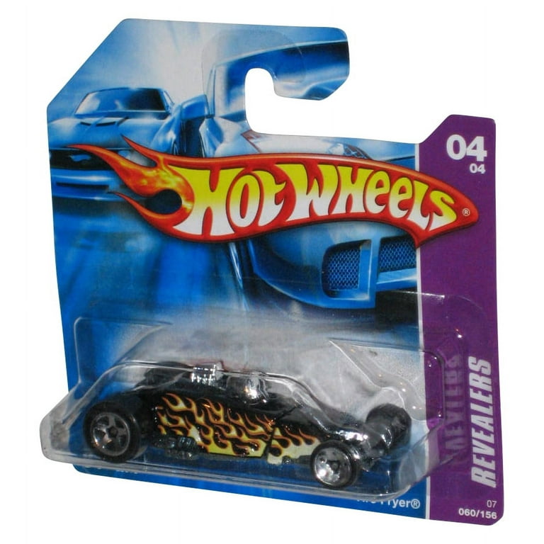 Hot Wheels Revealers 4/4 (2007) Black Tire Fryer Toy Car 060/156