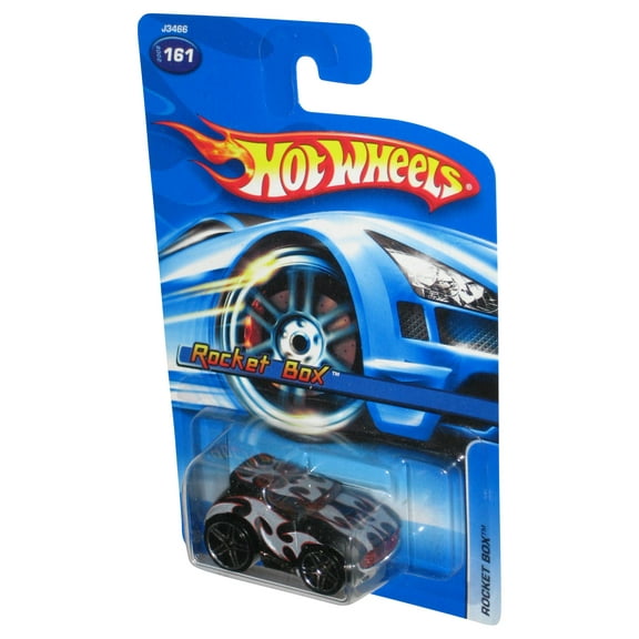 Hot Wheels Rocket Box (2006) Mattel Black Toy Car #161