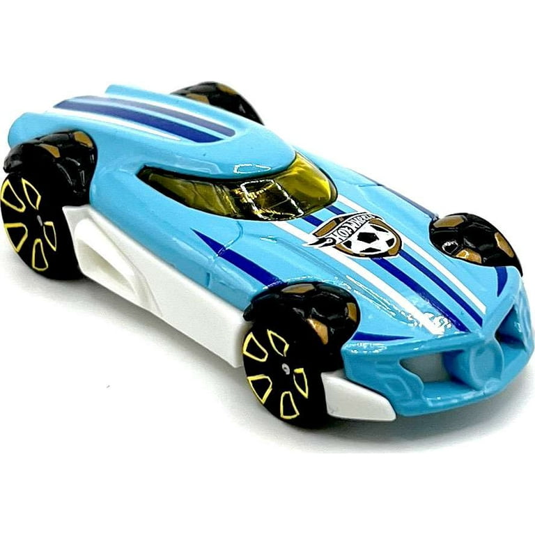 Hot Wheels Rocket League Soccer Car Diecast Car Light Blue No Packaging