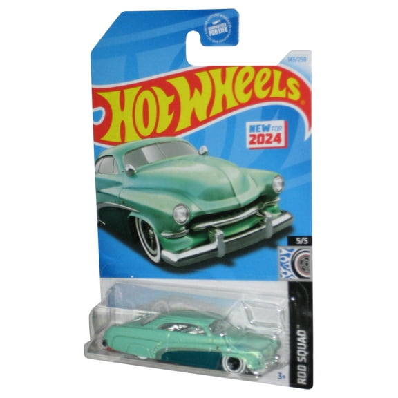 Hot Wheels Rod Squad (2024) Green Hirohata Merc Toy Car 143/250