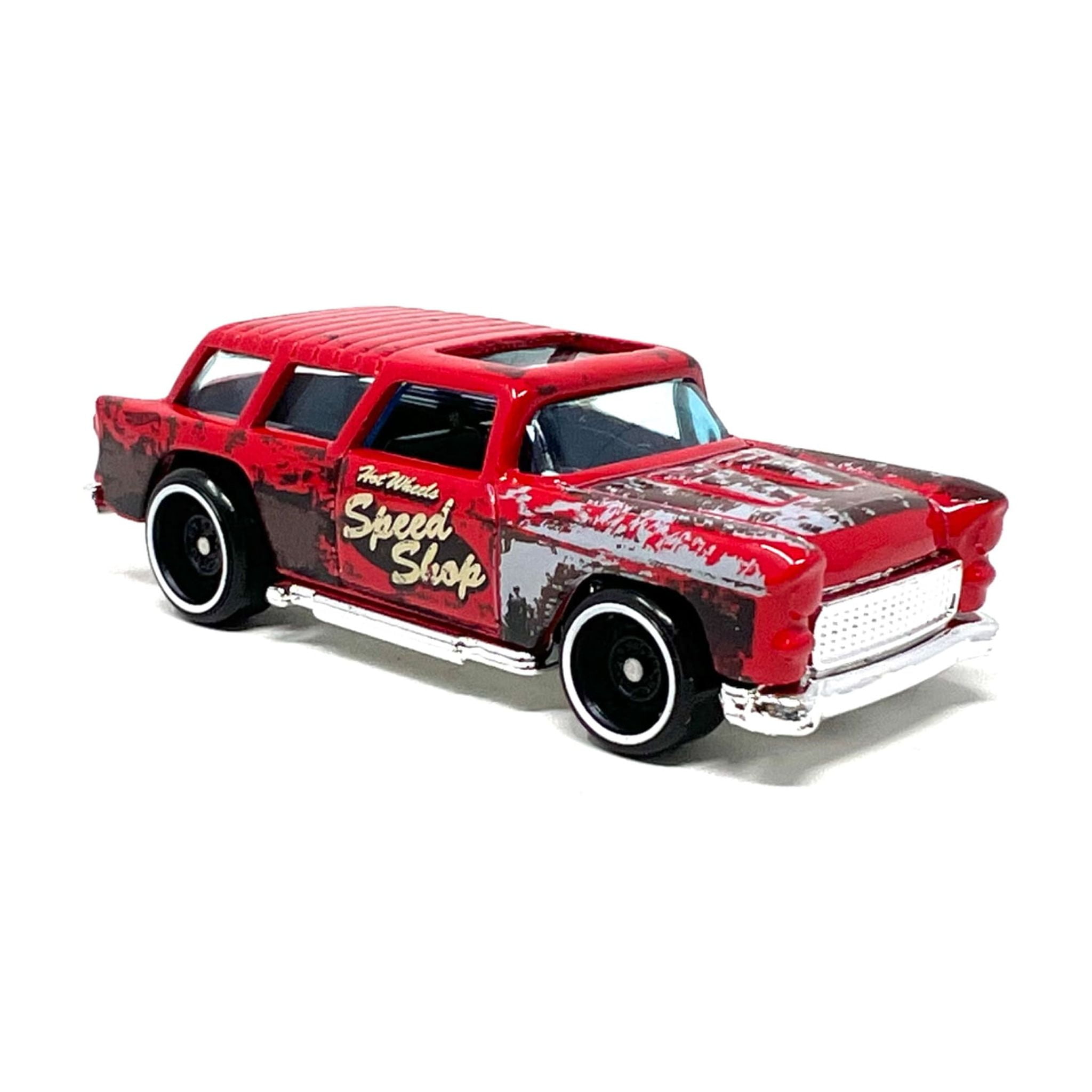 ホットウィール めんどくさかっ '57 Chevy Nomad フレイム柄7000