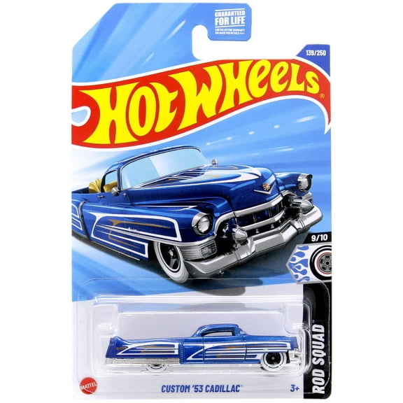 Hot Wheels Rod Squad Custom '53 Cadillac Diecast Car