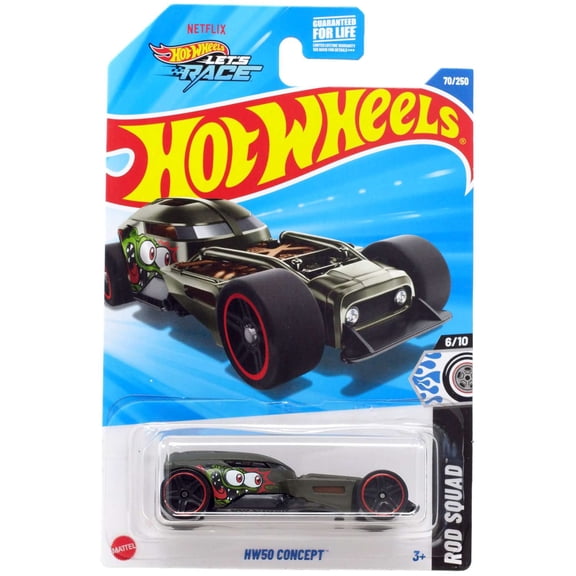 Hot Wheels Rod Squad HW50 Concept Diecast Car
