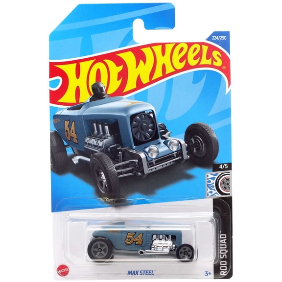 Hot Wheels Rod Squad Max Steel Diecast Car