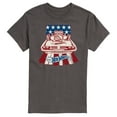 thumbnail image 1 of Hot Wheels - Rodger Dodger Flag - Usa - Men's Short Sleeve T-Shirt, 1 of 4