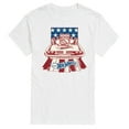 thumbnail image 1 of Hot Wheels - Rodger Dodger Flag - Usa - Men's Short Sleeve T-Shirt, 1 of 4