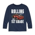 thumbnail image 1 of Hot Wheels - Rolling Into 1st Grade - Youth Long Sleeve Graphic T-Shirt, 1 of 5