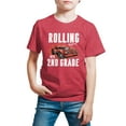 thumbnail image 1 of Hot Wheels - Rolling Into 2nd Grade - Youth Short Sleeve Graphic T-Shirt, 1 of 5