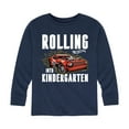 thumbnail image 1 of Hot Wheels - Rolling Into Kindergarten - Youth Long Sleeve Graphic T-Shirt, 1 of 5