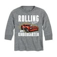 thumbnail image 1 of Hot Wheels - Rolling Into Kindergarten - Youth Long Sleeve Graphic T-Shirt, 1 of 5