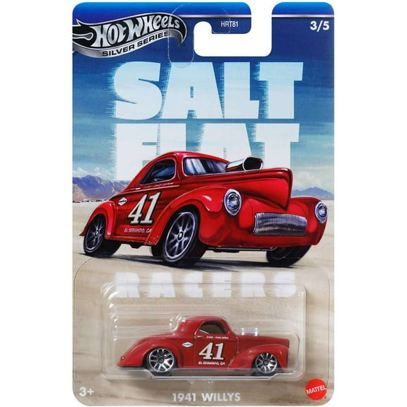 Hot Wheels Salt Flat Racers 1941 Willys Diecast Car