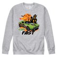 thumbnail image 1 of Hot Wheels - Scary Fast - Men's Crew Fleece Sweatshirt, 1 of 5