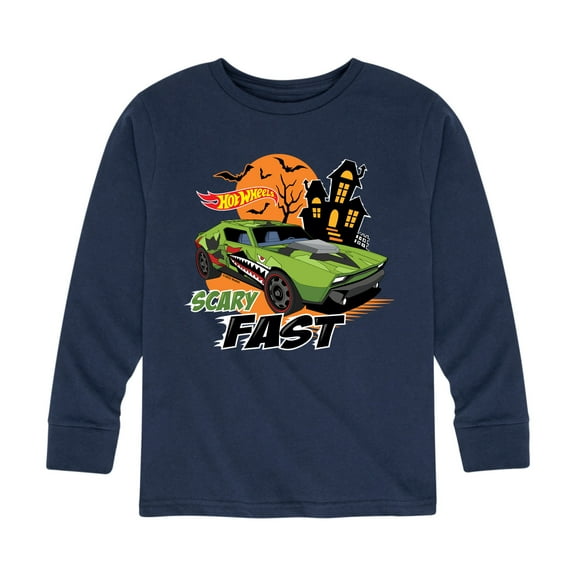Hot Wheels - Scary Fast - Toddler And Youth Long Sleeve Graphic T-Shirt