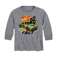 thumbnail image 1 of Hot Wheels - Scary Fast - Toddler And Youth Long Sleeve Graphic T-Shirt, 1 of 5