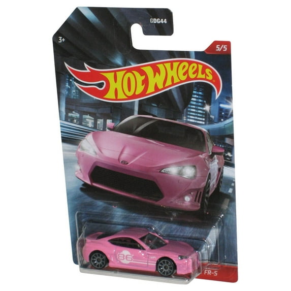 Hot Wheels Scion FR-S (2020) Mattel Pink Die-Cast Toy Car 5/5