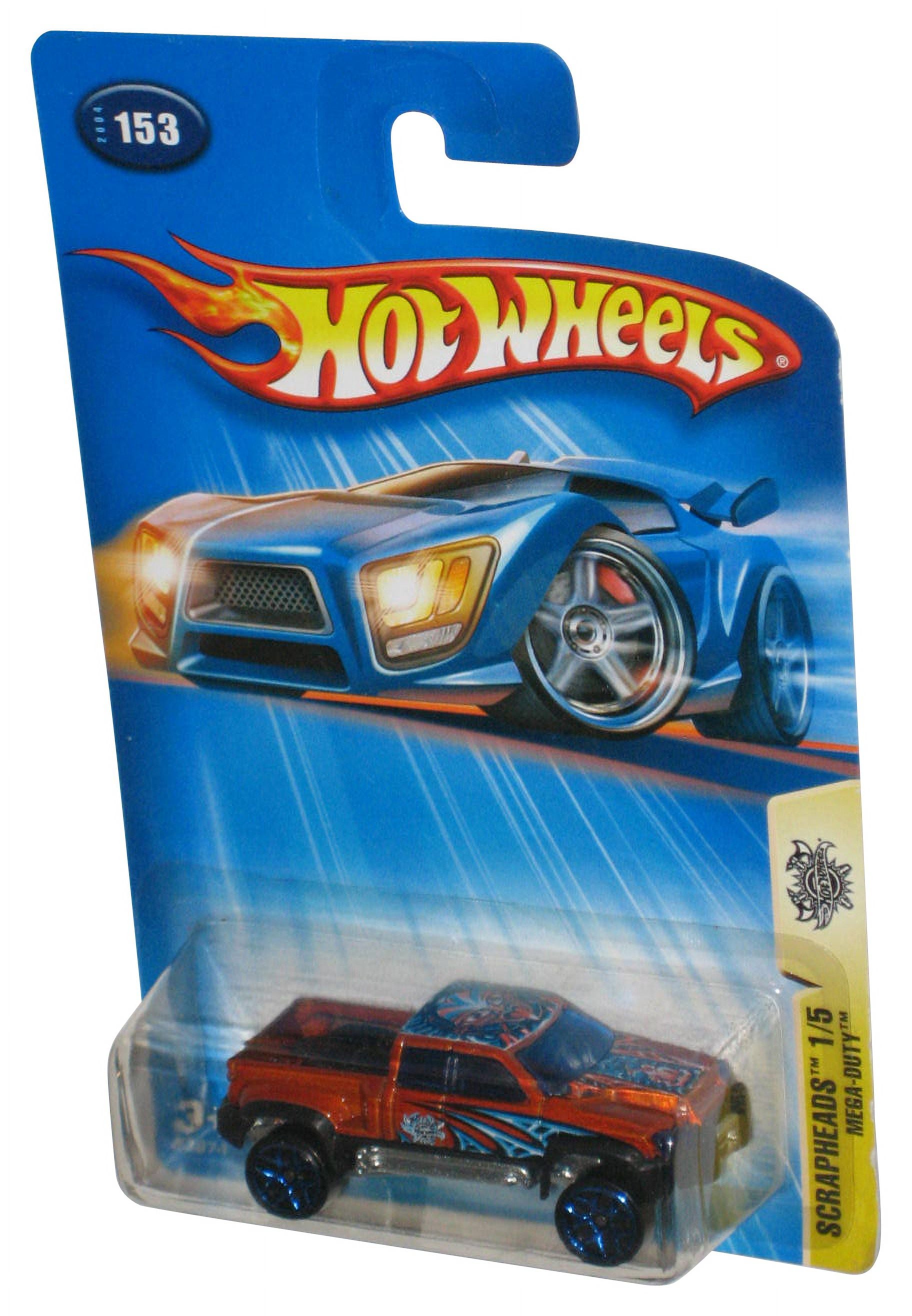 Hot Wheels Scrapheads 1/5 (2004) Burnt Orange Mega-Duty Toy Truck