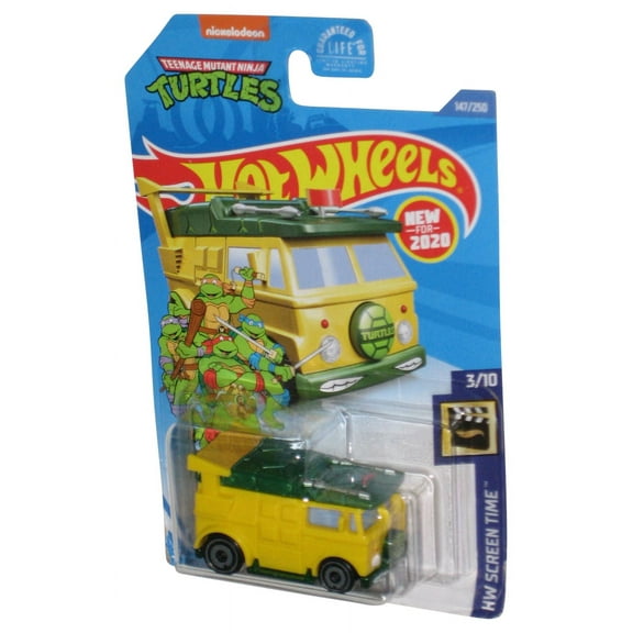 Hot Wheels Screen Time 3/10 Teenage Mutant Ninja Turtles (2020) Party Wagon Van 147/250