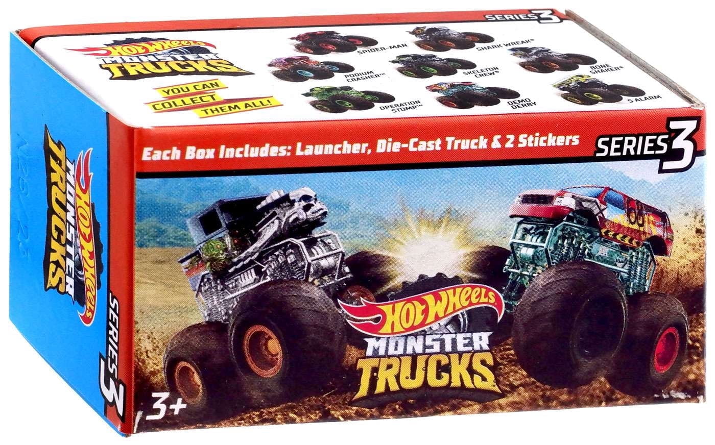 Hot Wheels Series 3 Monster Trucks Mystery Pack
