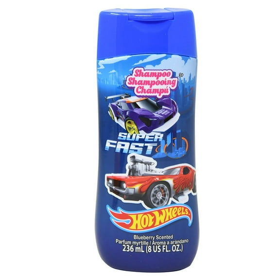 Hot Wheels Shampoo 8 oz Bottle, Bubble Bath & Body Wash Set ,Non Toxic Paraben