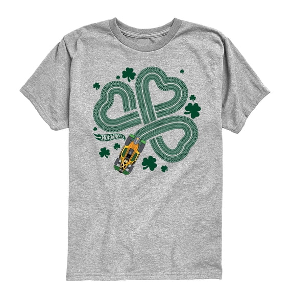 Hot Wheels - Shamrock Track - Youth Boys Short Sleeve Graphic T-Shirt