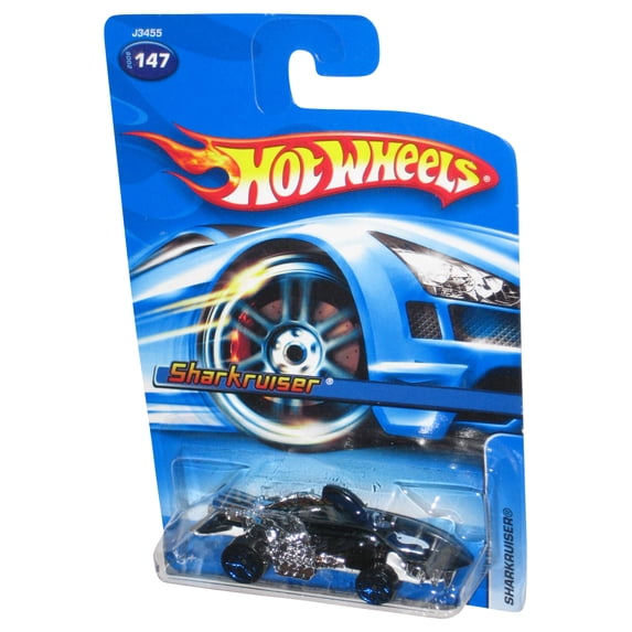 Hot Wheels Sharkruiser (2006) Mattel Blue Die-Cast Car #147