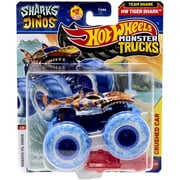 Hot Wheels Sharks vs. Dinos HW Tiger Shark Diecast Car