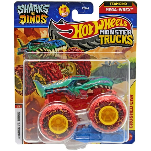 Hot Wheels Sharks vs. Dinos Mega-Wrex Diecast Car