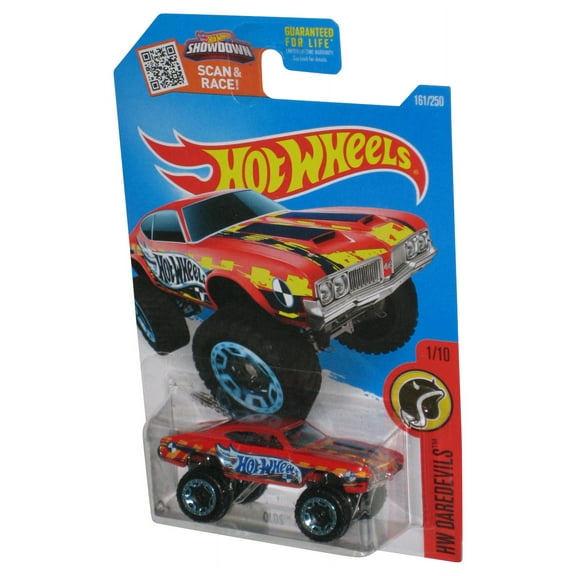 Hot Wheels Showdown (2015) HW Daredevils 1/10 Red Olds 442 W-30 Car 161/250