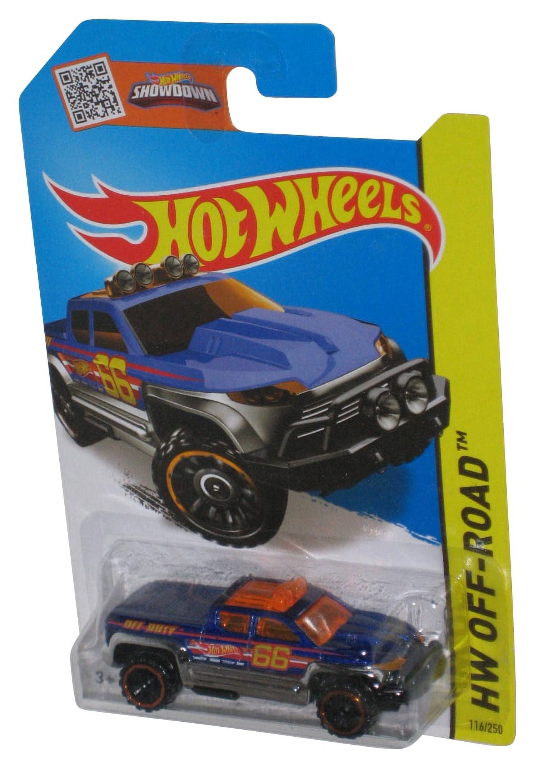 Hot Wheels Showdown HW Off-Road (2013) Dark Blue Off-Duty Toy Car