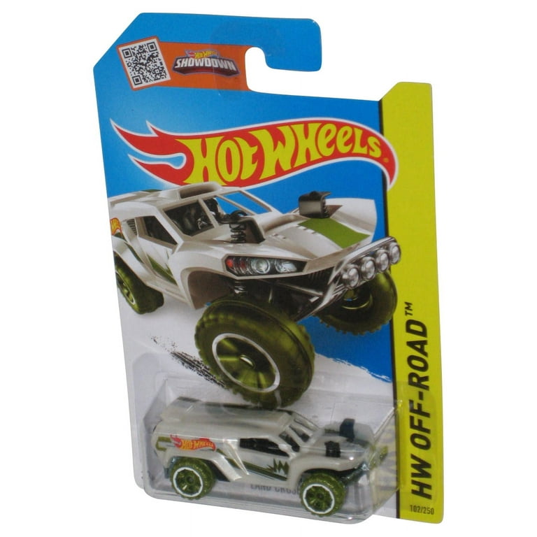 Hot Wheels Showdown HW Off-Road (2013) White Land Crusher Toy Car