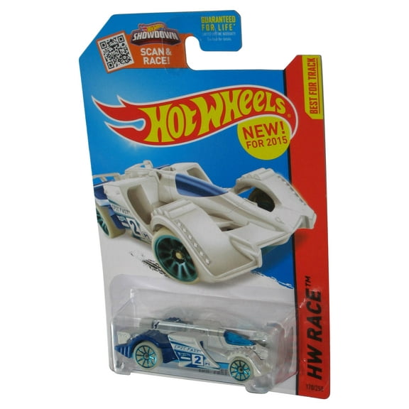 Hot Wheels Showdown HW Race (2013) Epic Fast White Toy Car 170/250